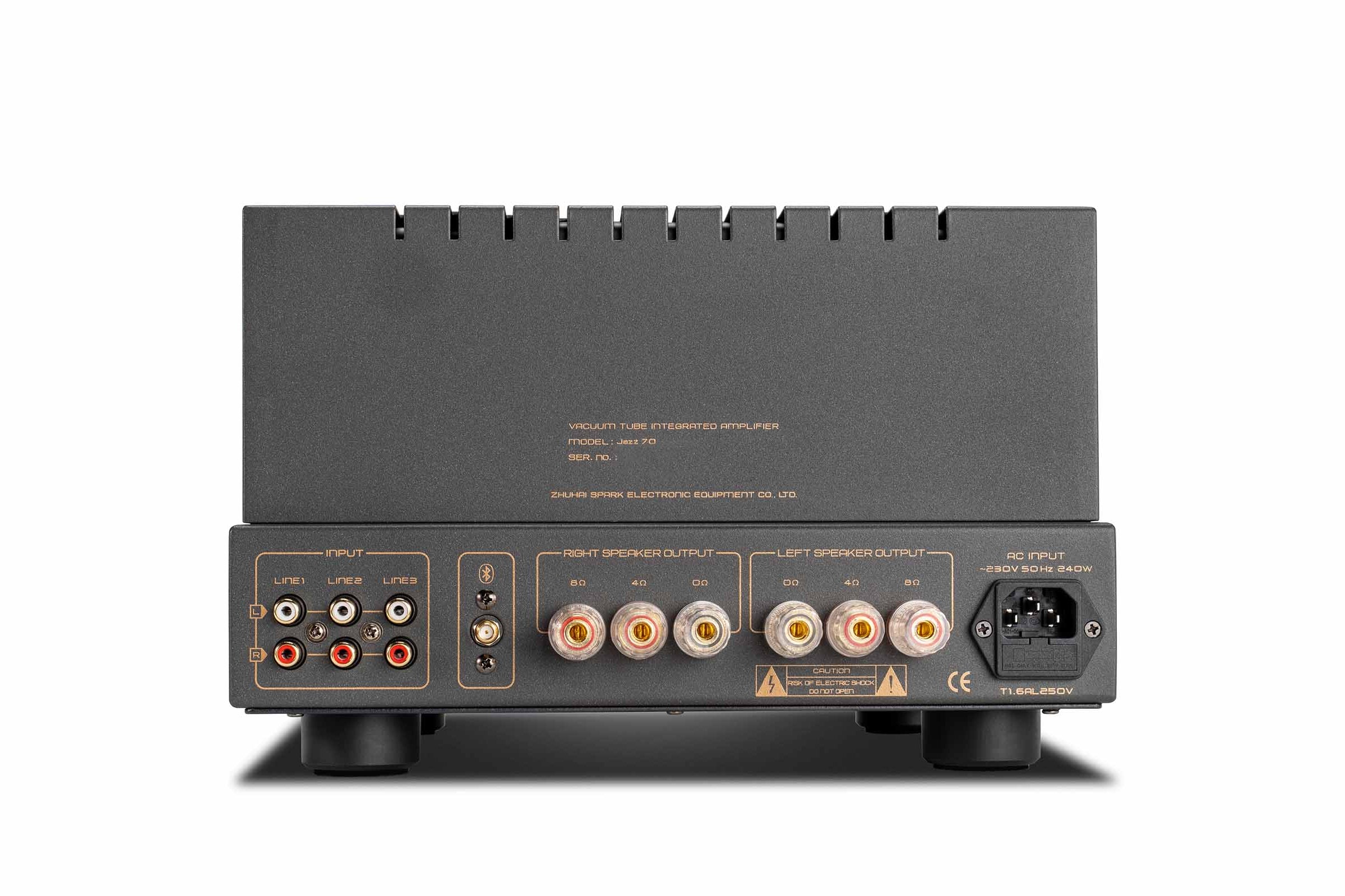Cayin JAZZ 70 EL34 Integrated Tube Amplifier Black - MusicTeck