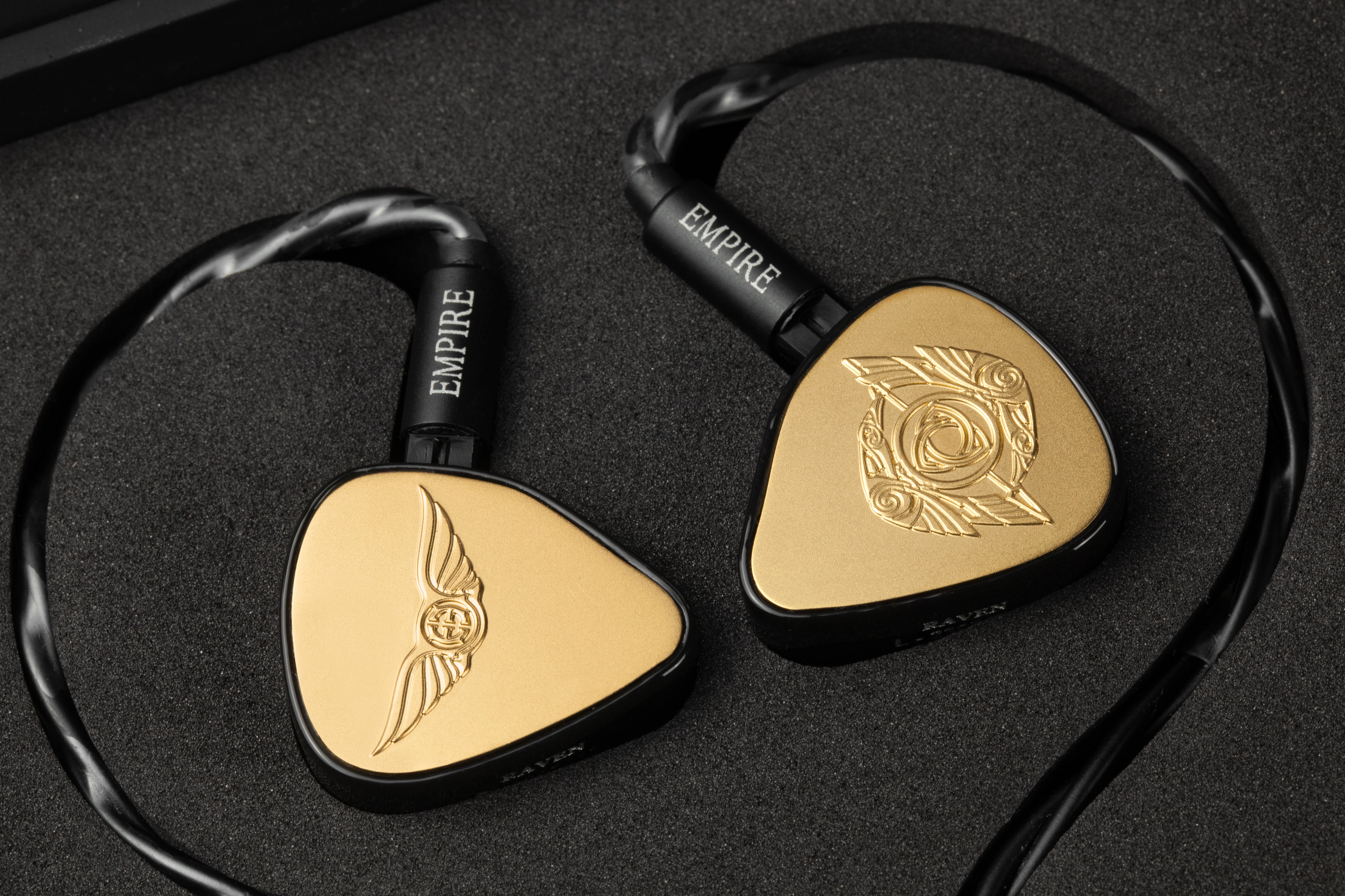 Empire Ears Raven 12 Driver Quadbrid, Dual Conduction Flagship IEMS - musicteck