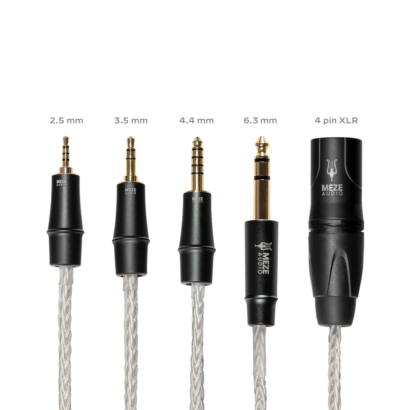 MEZE AUDIO MINI XLR SILVER PLATED PCUHD UPGRADE CABLES