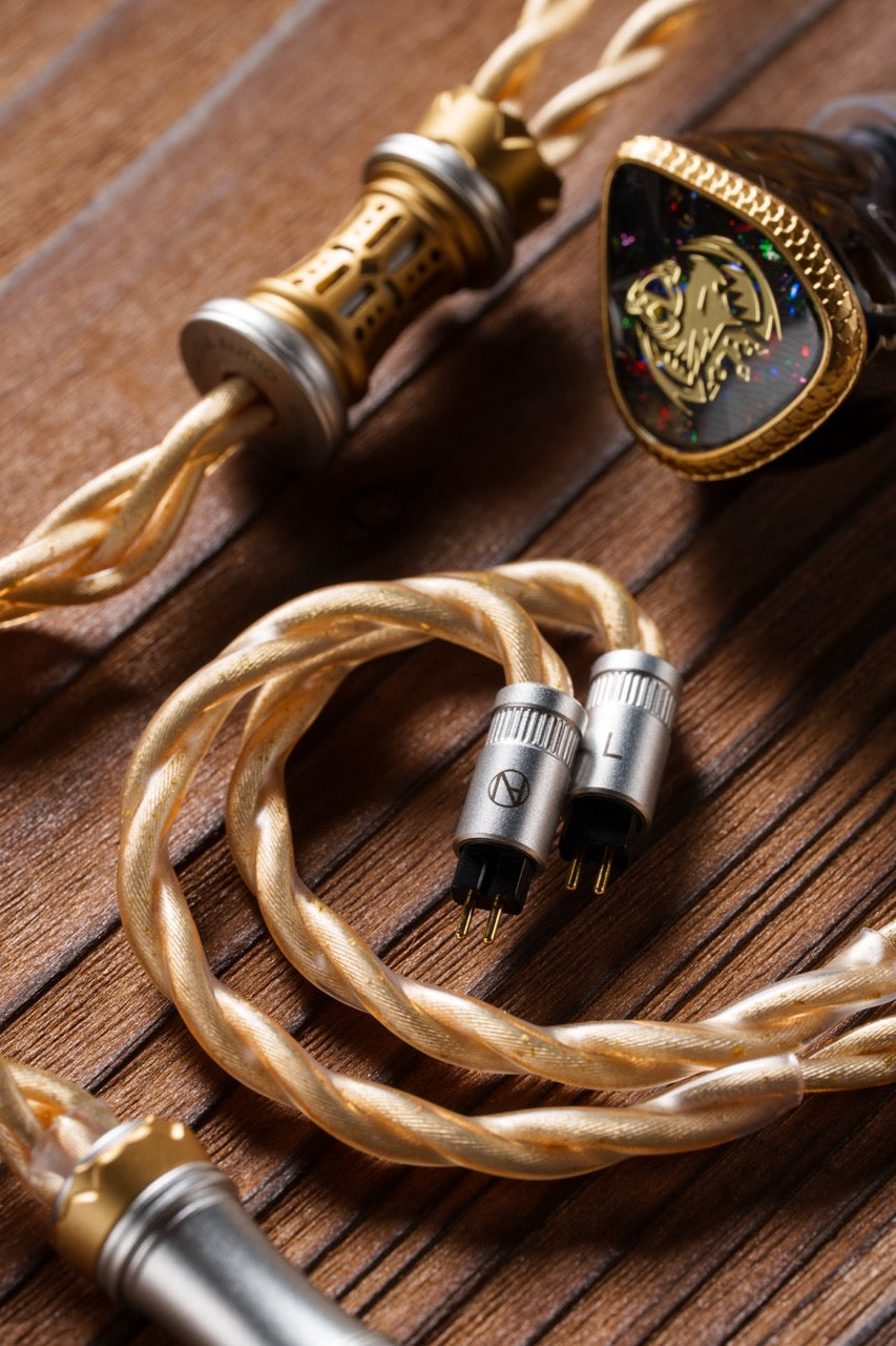 Nostalgia Audio Guinevere - 4 Braid GSPP Alloy cable - MusicTeck