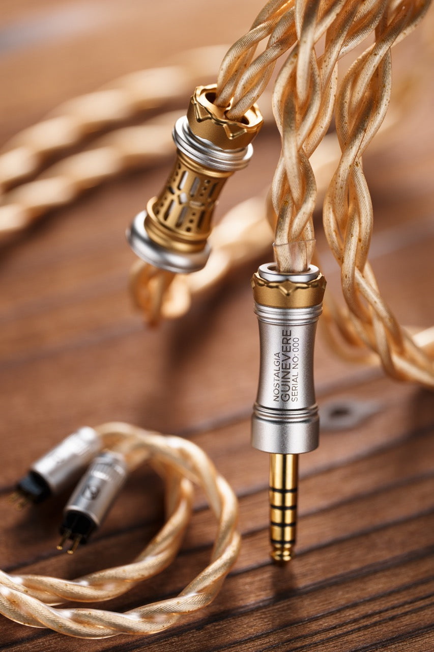 Nostalgia Audio Guinevere - 4 Braid GSPP Alloy cable - MusicTeck