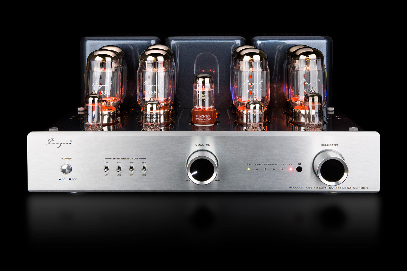 Dual-mode Cayin CS-100A KT88 Tube Amplifier - MusicTeck