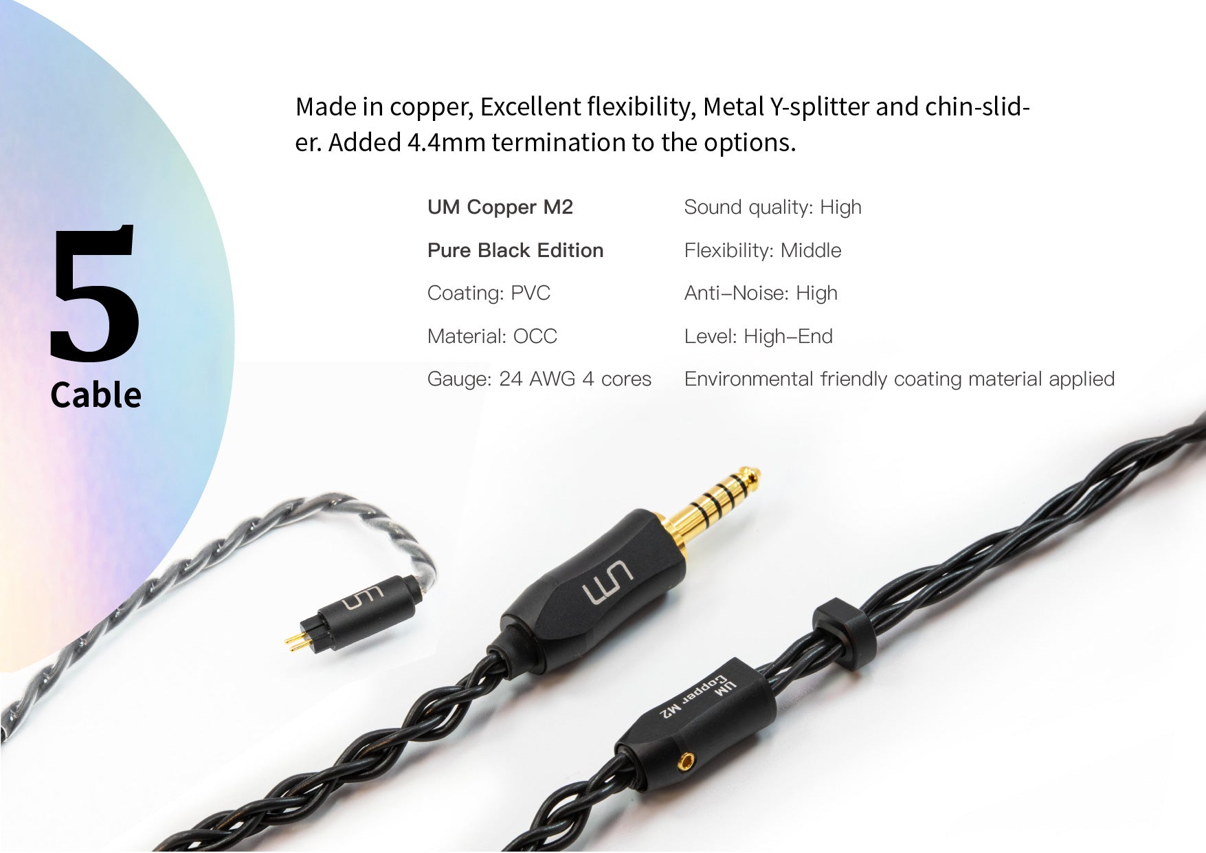 Unique Melody X PWAudio Copper M2 cable