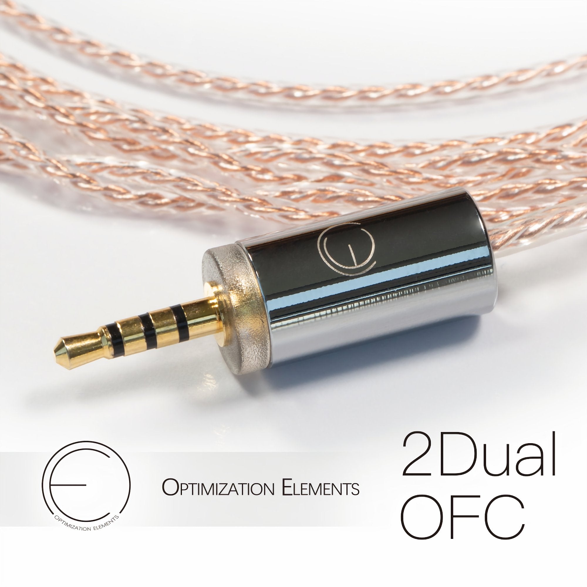 OEAudio 2DualOFC Cable High-Fidelity Earphone Cable - MusicTeck