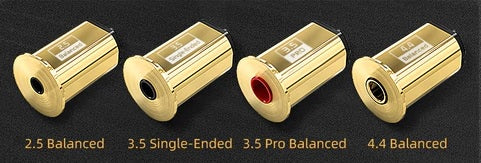 Shanling M8 Interchangeable Headphone Sockets
