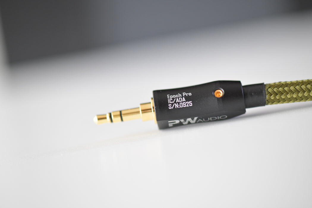 PWAudio 4.4mm Balanced Female to 3.5mm SE Male with OCC wire