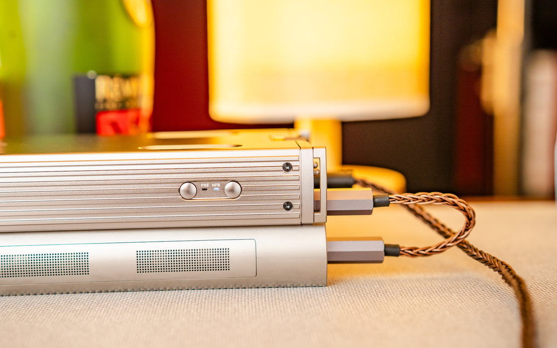 Cayin C9II Portable Headphone Amplifier Titanium Color Edition - MusicTeck 