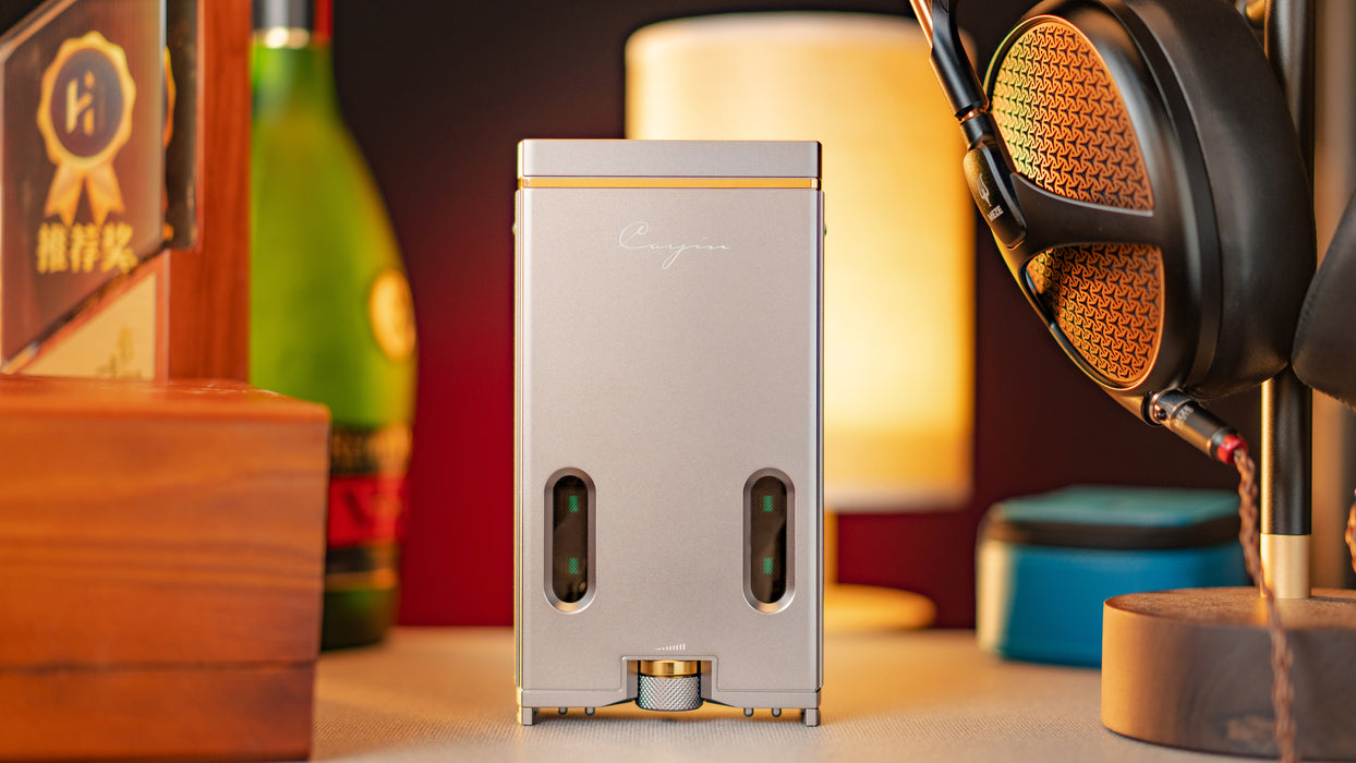 Cayin C9II Portable Headphone Amplifier Titanium Color Edition - MusicTeck 