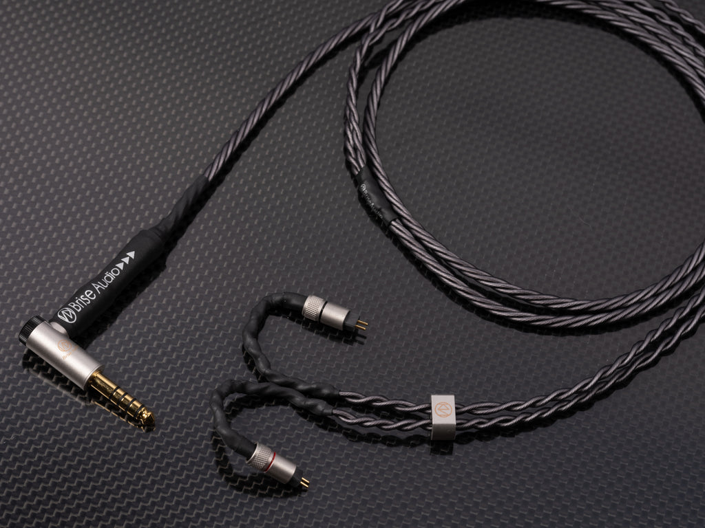 Brise Audio SHIROGANE 4-wire Ultimate IEM cable (Built to order