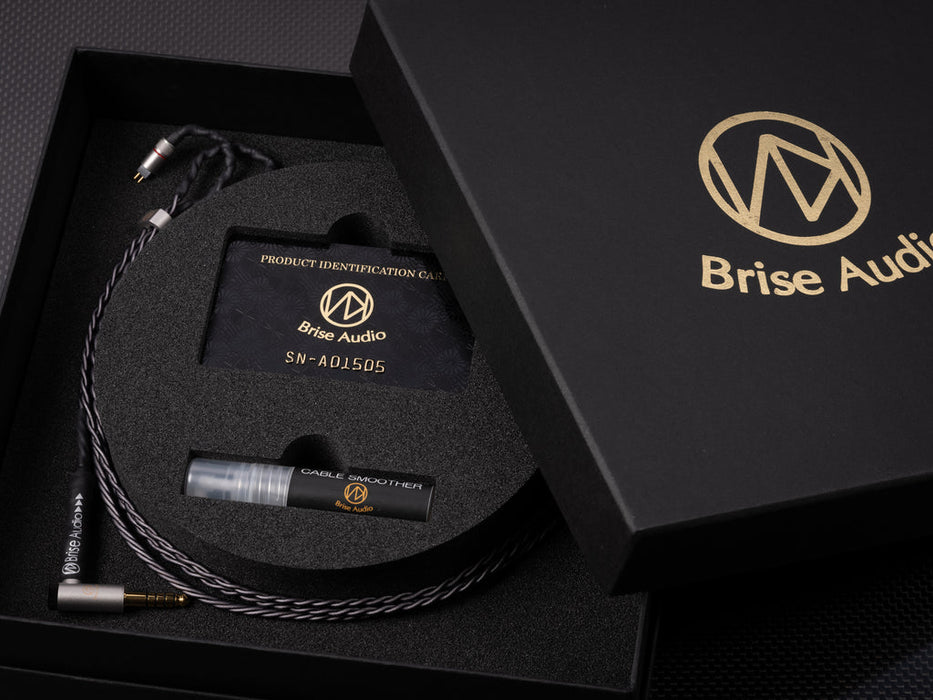 Brise Audio SHIROGANE 4-wire Ultimate IEM cable