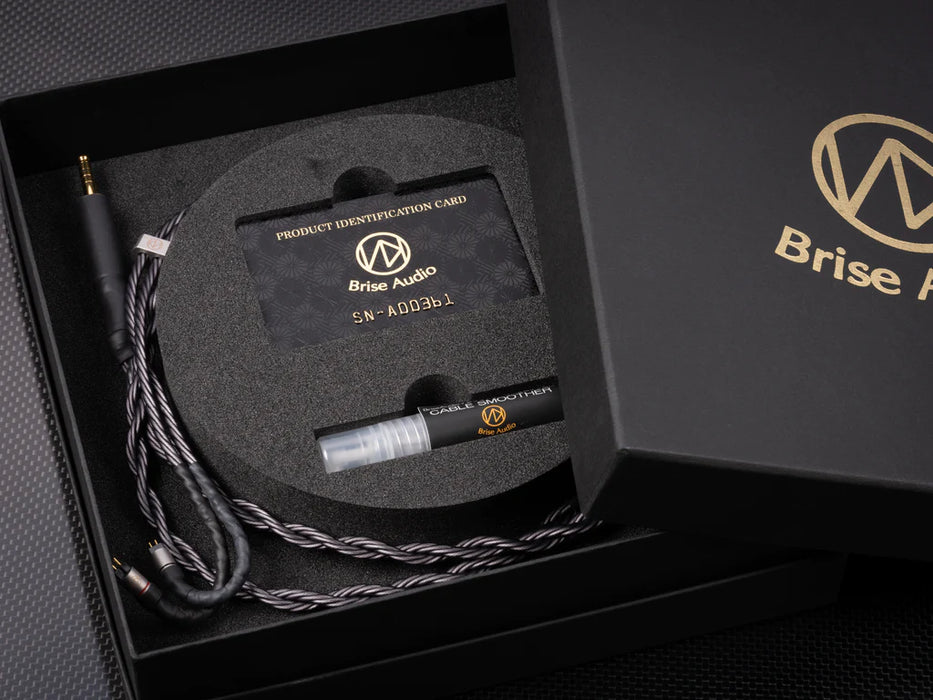 Brise Audio SHIROGANE 8-wire Ultimate earphone cable - MusicTeck