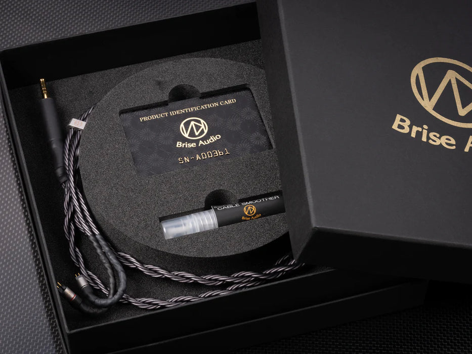 イヤホン Brise Audio Shirogane 8wire Ultimate Brise Audio SHIROGANE 8-wire Ultimate IEM cable (in stock