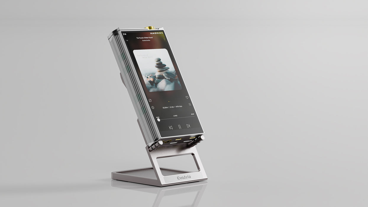 EvoAria DS ONE All-Aluminum Desktop Heat-Dissipating Stand - MusicTeck
