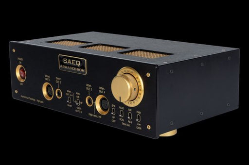 SAEQ Amplifier ARMAGEDDON GOLD SATIN - MusicTeck