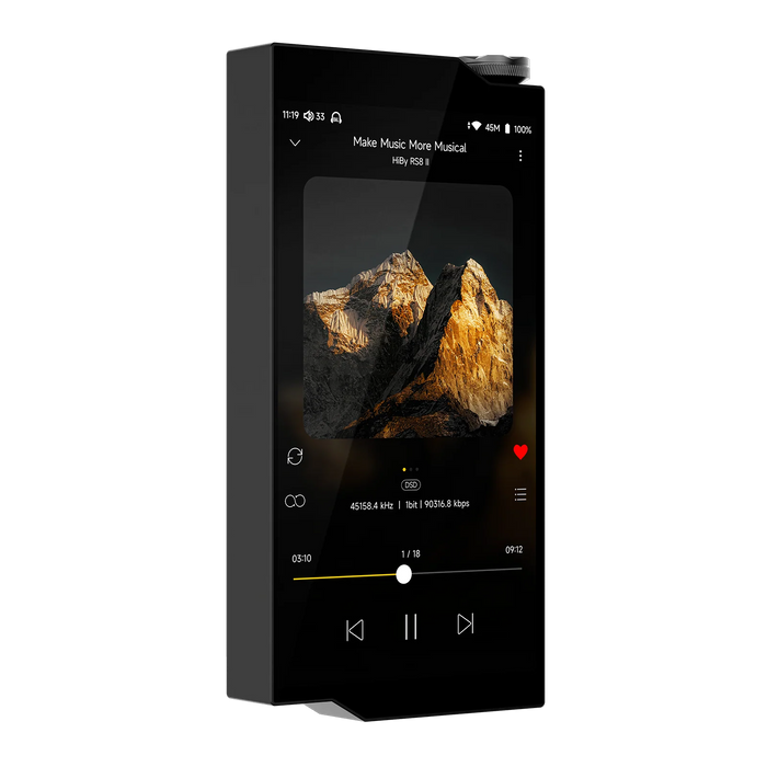 HiBy RS8 II New Generation Ultra-flagship Portable HiFi DAP-MusicTeck