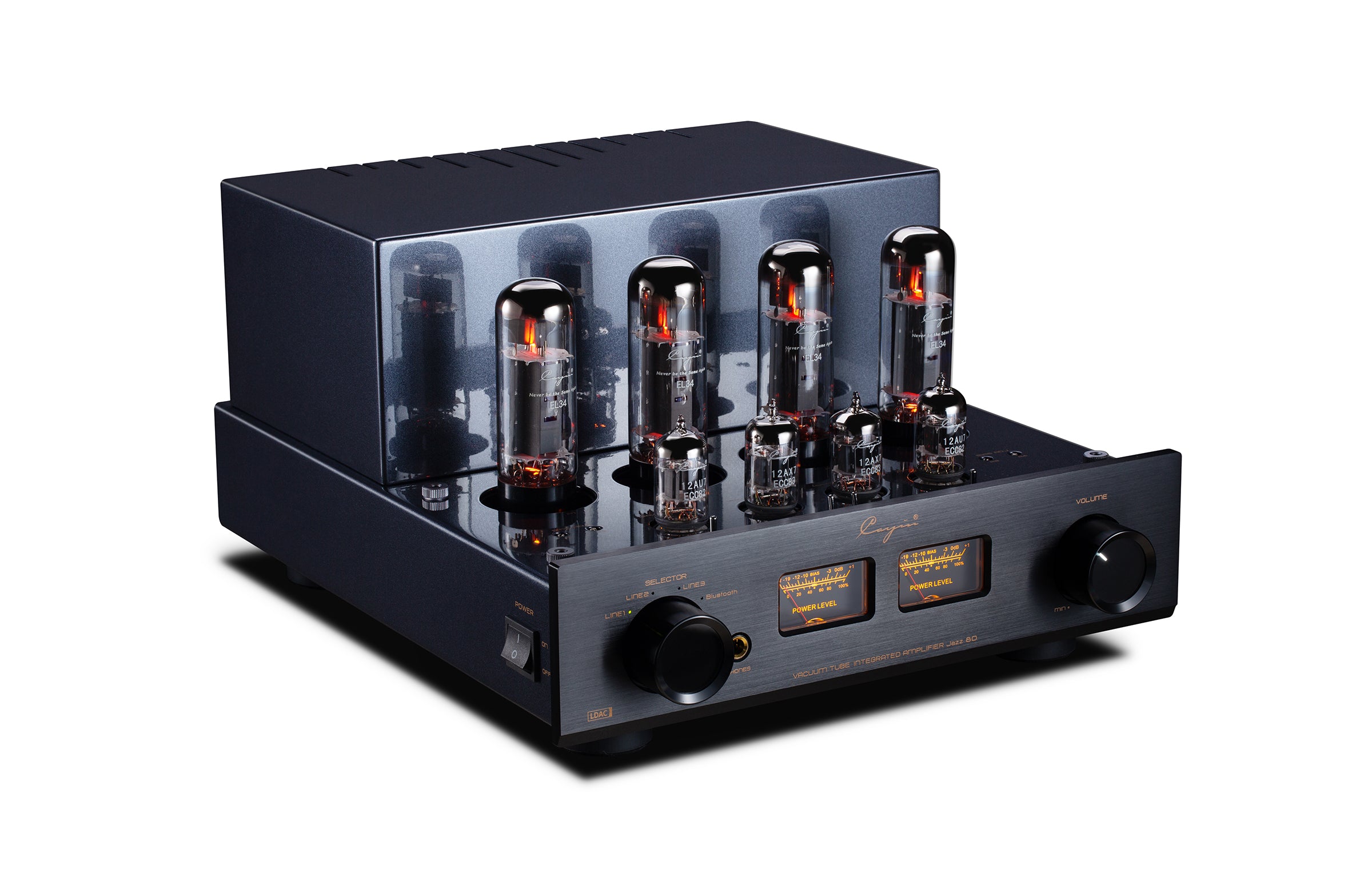Cayin Jazz 80, A powerful Bluetooth Tube Integrated Amplifier with 2x 40 watts - MusicTeck