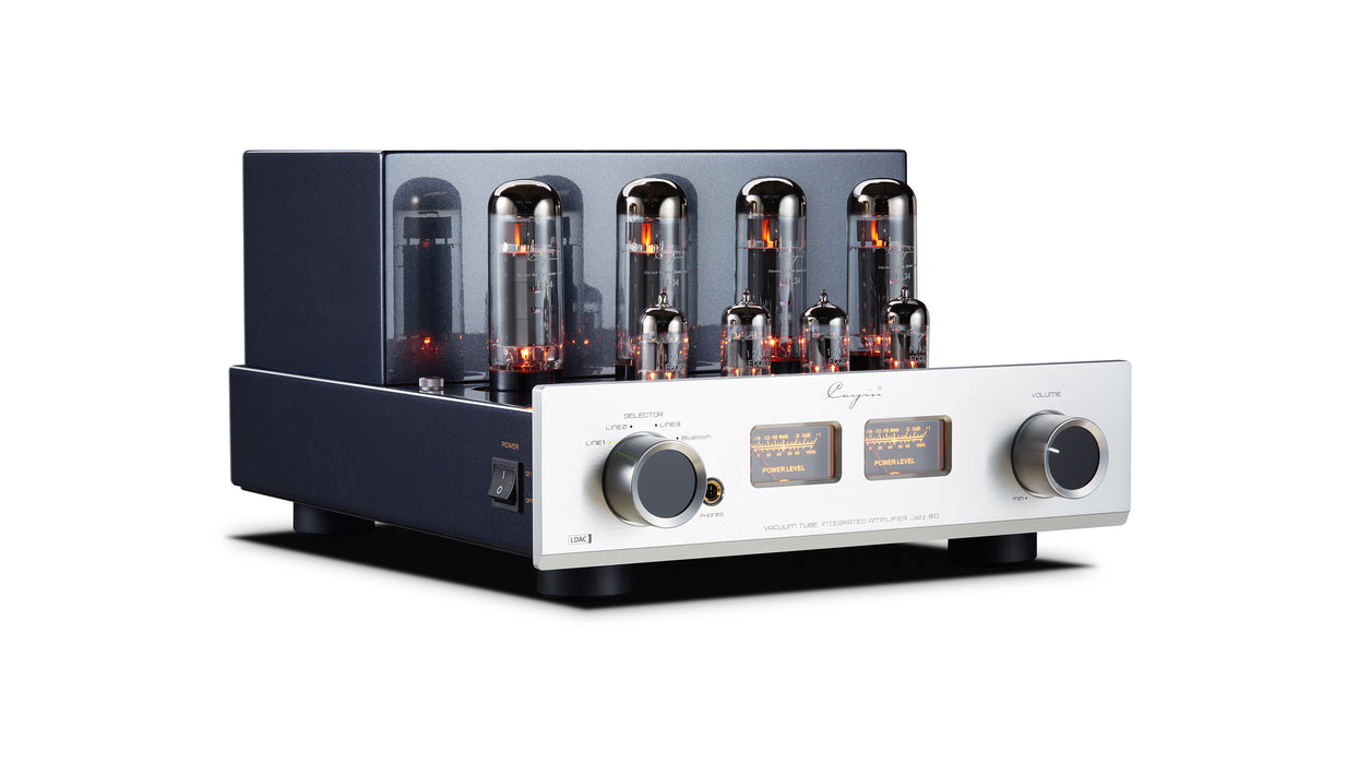 Cayin Jazz 80, A powerful Bluetooth Tube Integrated Amplifier with 2x 40 watts - MusicTeck