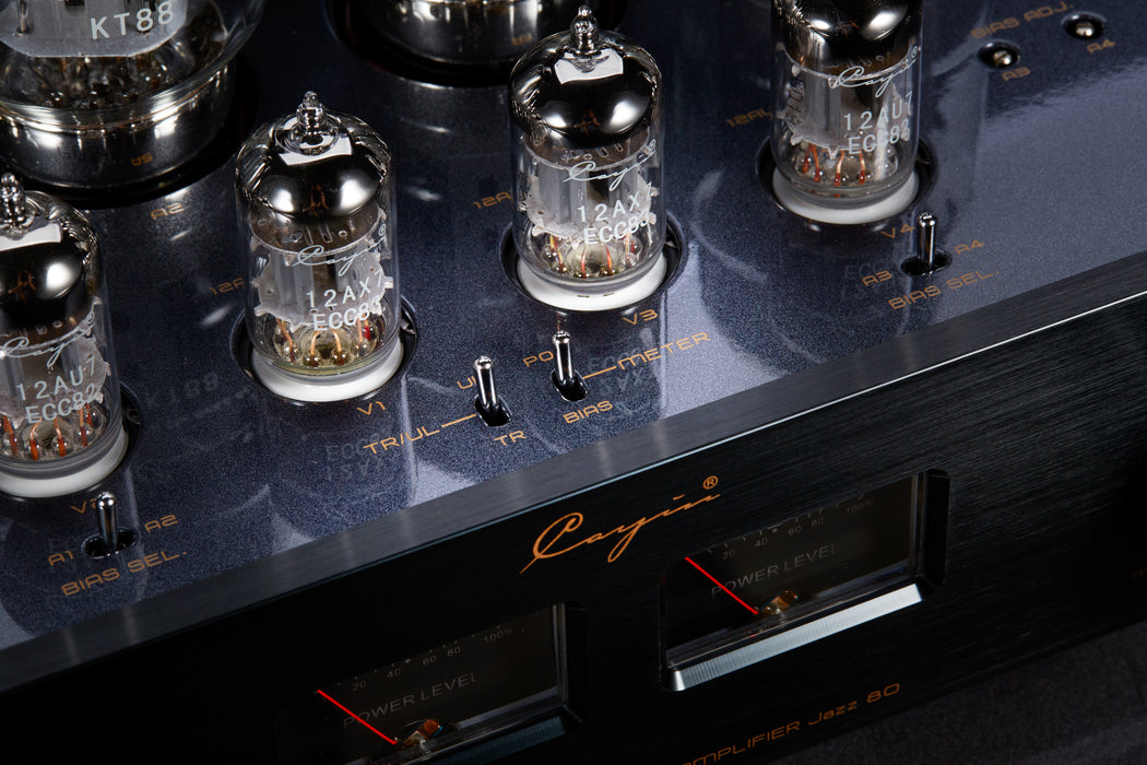 Cayin Jazz 80, A powerful Bluetooth Tube Integrated Amplifier with 2x 40 watts - MusicTeck