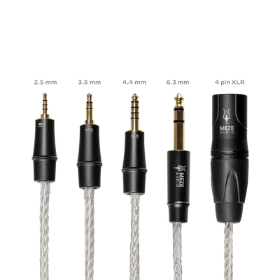 MEZE AUDIO MINI XLR SILVER PLATED PCUHD UPGRADE CABLES