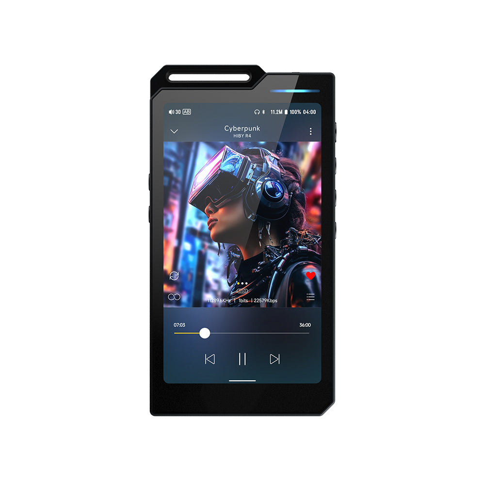 【美品】HiByMusic R4 Black HiBy R4 - 4-Way HiFI Android DAP with free 32G microSD card and R4