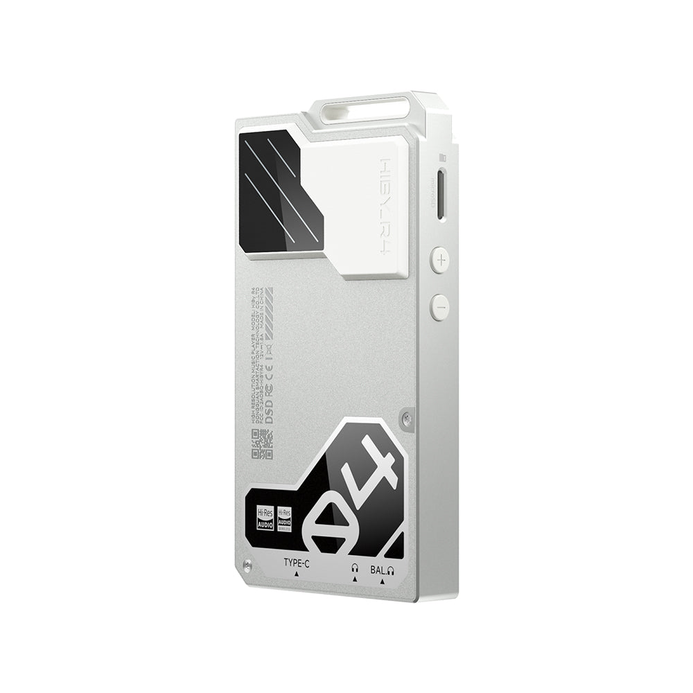 Hiby R4 ホワイト HiBy R4 - 4-Way HiFI Android DAP with free R4 strap – MusicTeck
