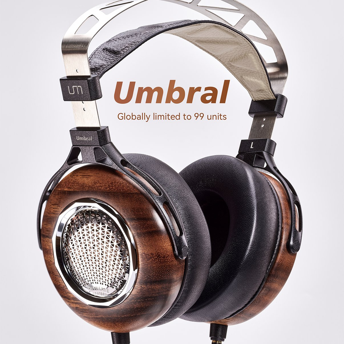 UM Unique Melody Full-Size Headphones Umbral--With Dual-Driver