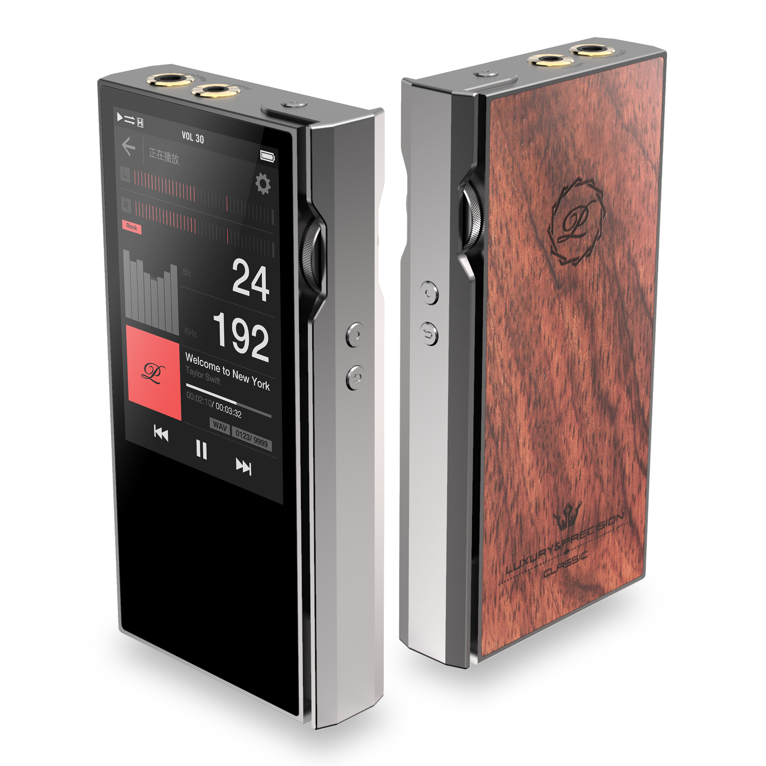 Luxury Precision P6 Pro Advanced Discrete R-2R Portable Audio Player (Gray Obsidian Edition) - MusicTeck