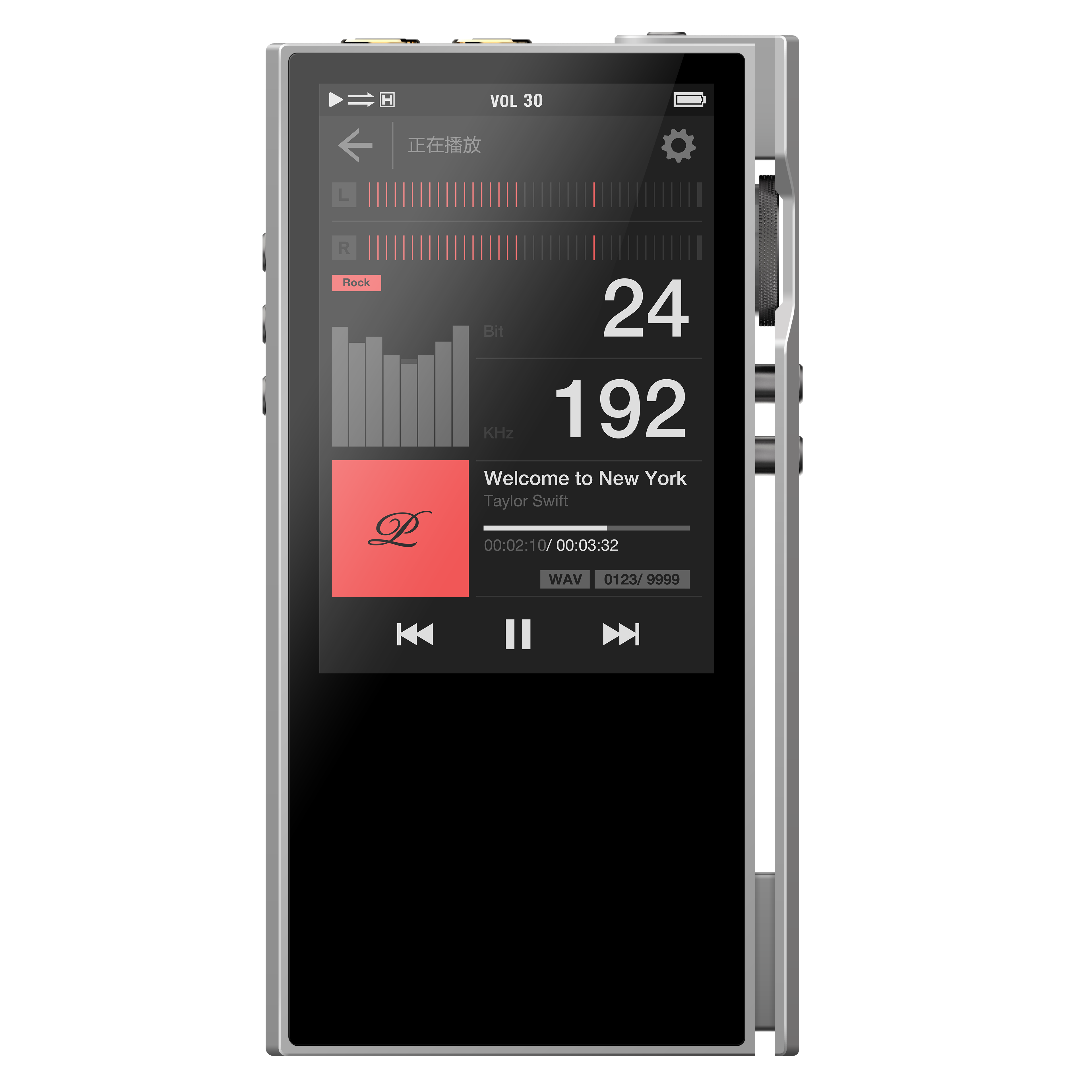 Luxury Precision P6 Pro Advanced Discrete R-2R Portable Audio Player (Gray Obsidian Edition) - MusicTeck