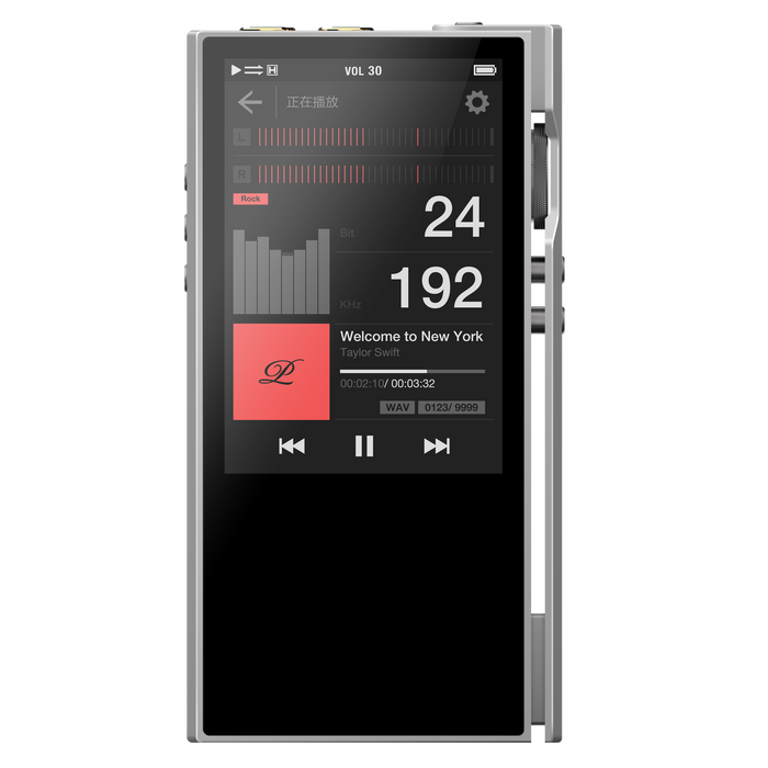 Luxury Precision P6 Pro Advanced Discrete R-2R Portable Audio Player (Gray Obsidian Edition) - MusicTeck