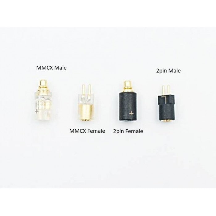 OEAudio 2pin to MMCX Adapter Straight (one pair) — MusicTeck