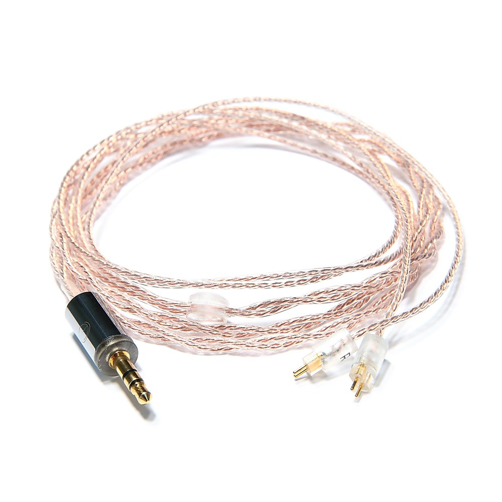 OEAudio 2DualOFC Cable High-Fidelity Earphone Cable - MusicTeck