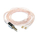 OEAudio 2DualOFC Cable High-Fidelity Earphone Cable - MusicTeck