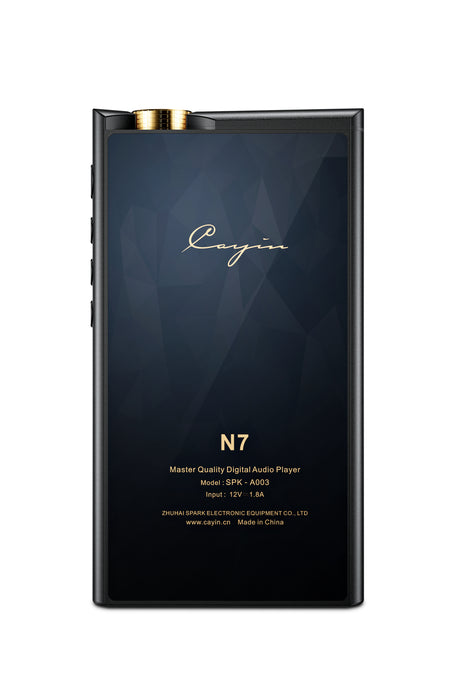 Cayin N7 Pure 1-bit Android-based Digital Audio Player - MusicTeck