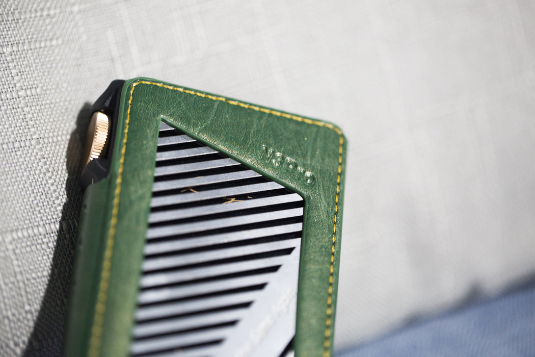 Cayin N3Pro Leather Case, Emerald Green - MusicTeck