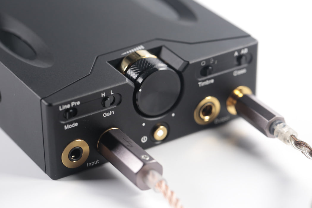 Cayin C9: Dual Nutube, Fully discrete Fully Balanced Class A/AB Portable Headphone Amplifier - MusicTeck