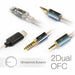 OEAudio 2DualOFC Cable High-Fidelity Earphone Cable - MusicTeck