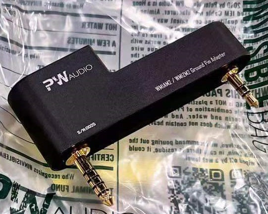 PWAudio Sony WM1AM2/WM1ZM2 Ground Pin adapter — MusicTeck